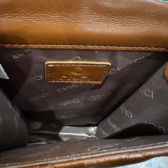 CLUCI Small Crossbody Cell Phone‎ Purse Quilted Vegan Leather Wallet Black - Picture 4 of 5